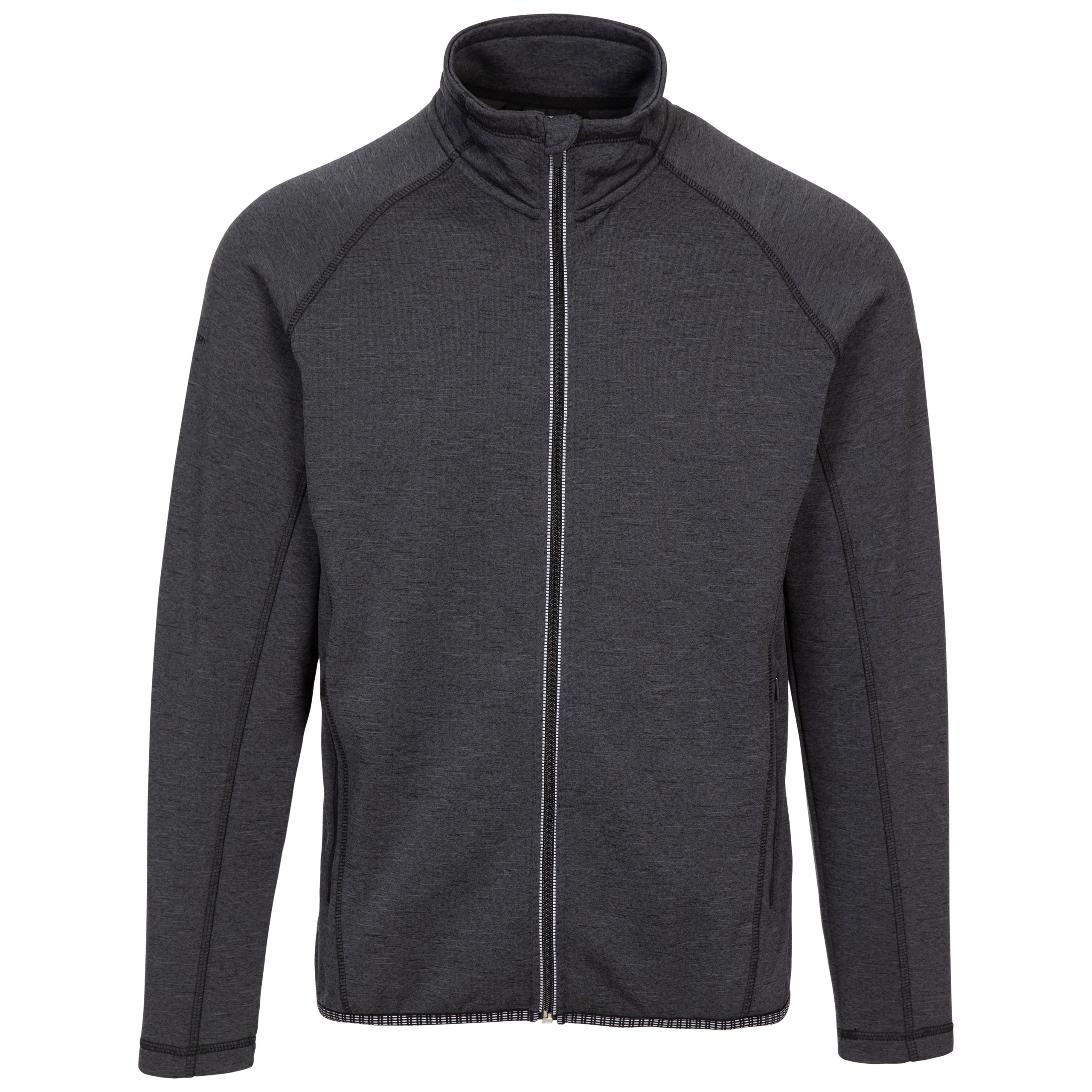 Trespass Mens Active Top Long Sleeve Full Zip Quickdry Tembering