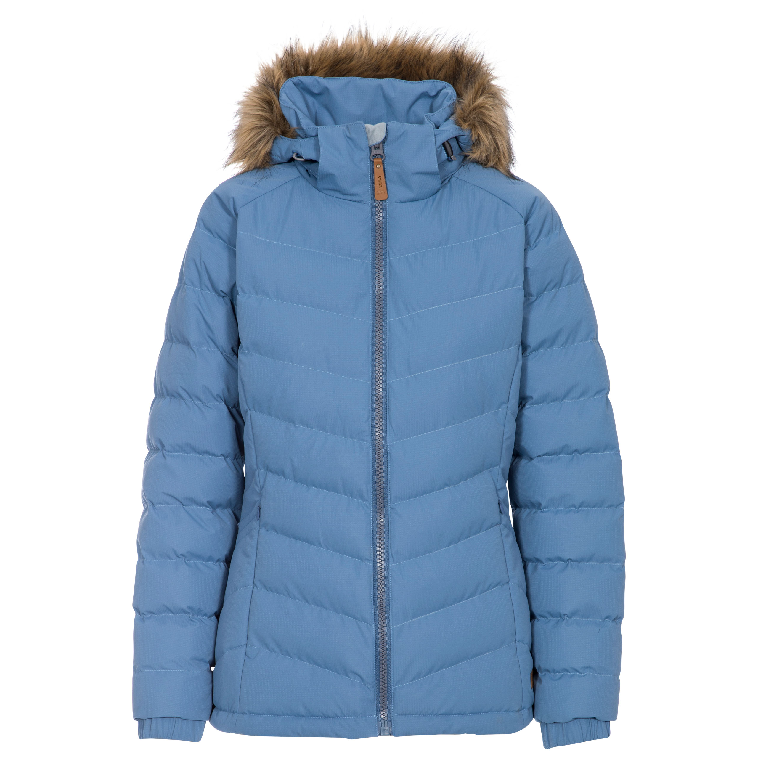 Trespass Womens Padded Hooded Casual Jacket Zip Off Hood Nadina eBay