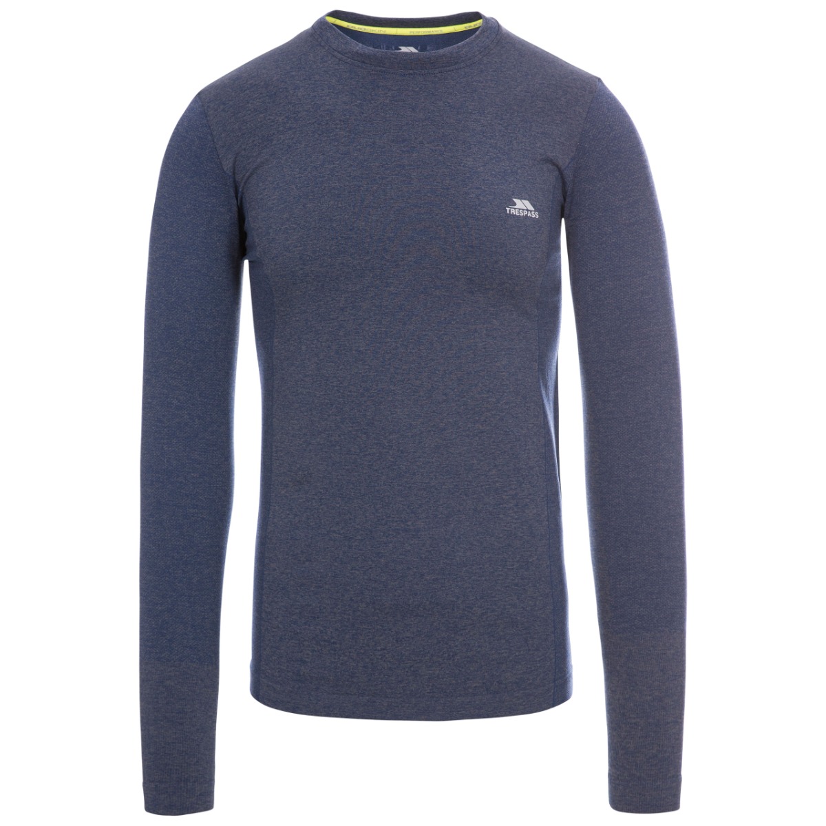 Trespass Timo Mens Active Long Sleeve Top Reflective Workout Running Jumper